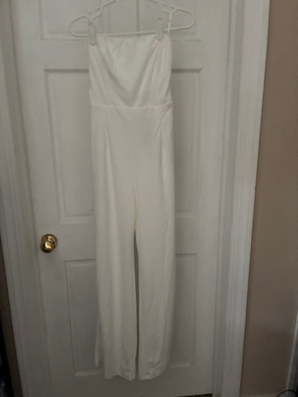 Strapless jumpsuit